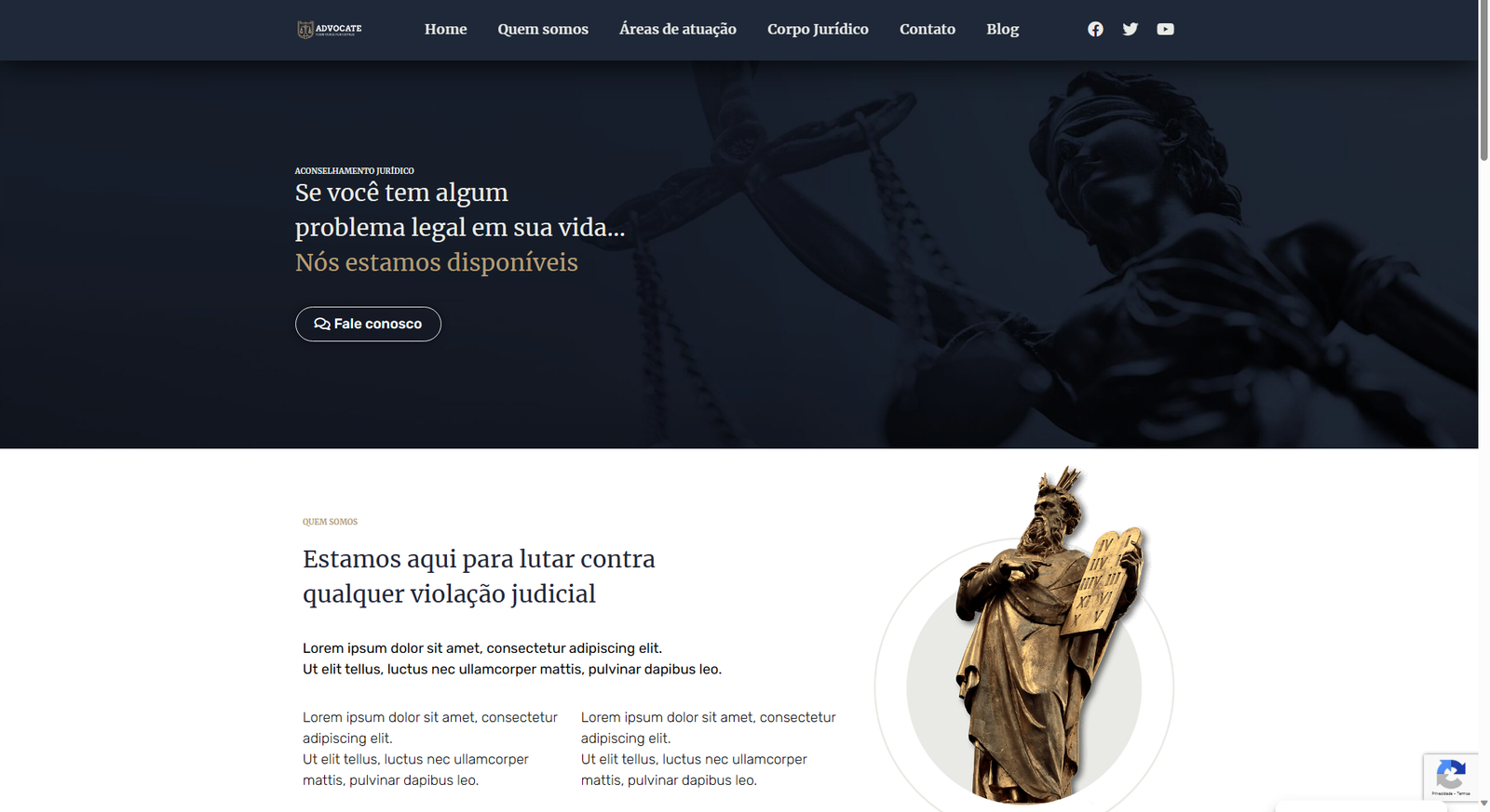 Site Advogados Associados